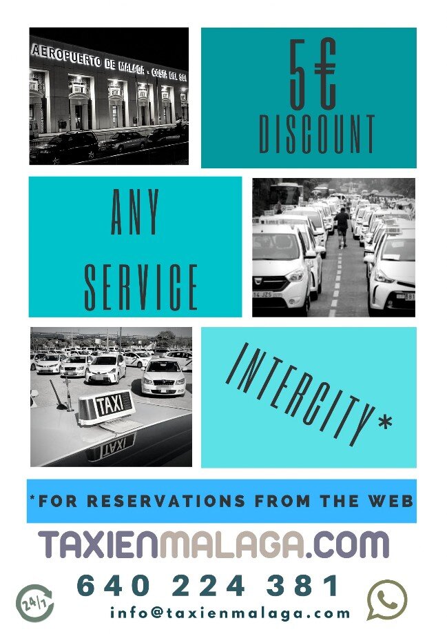 taxi Malaga, Taxi aeropuerto Málaga