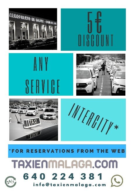 taxi Malaga, Taxi aeropuerto Málaga